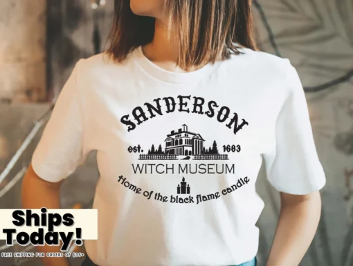 Sanderson Sister Witch Museum Hocus Pocus Halloween Tee Shirt