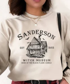 Sanderson Witch Museum, Sanderson Est 1693 Halloween Tee Shirt