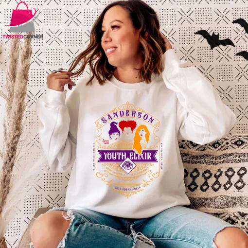 Sanderson Youth Elixir Hocus Pocus Halloween T-Shirt