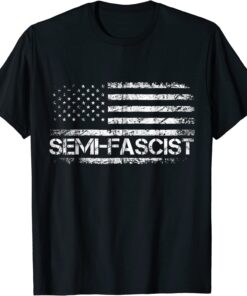 Semi-Fascist Political Humor - Biden Quotes Fascist Tee Shirt