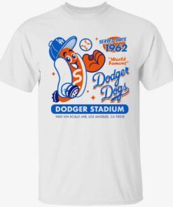 Served since 1962 world famous dodger dogs dodger stadium Tee shirt