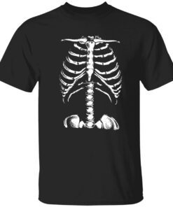 Skeleton rib cage shirt