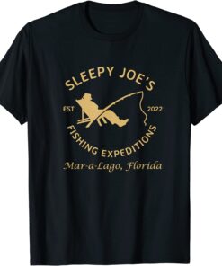 Sleepy Joe's Fishing Expeditions Mar-a-Lago, Florida Tee Shirt