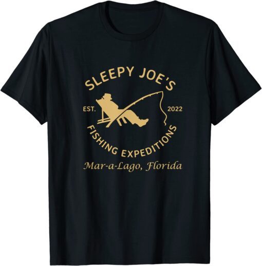 Sleepy Joe's Fishing Expeditions Mar-a-Lago, Florida Tee Shirt