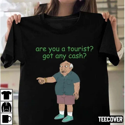 Smiling Friends Go To Brazil, Are You A Tourist Tee Shirt