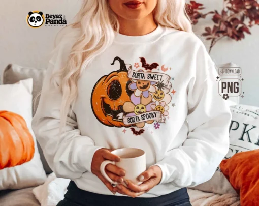 Sorta Sweet Sorta Spooky Halloween T-Shirt