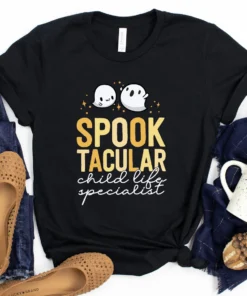 Spooktacular Child Life Specialist Halloween Tee Shirt