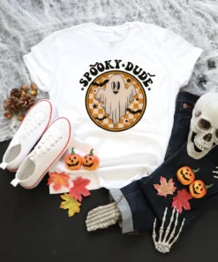 Spooky Dude Halloween Tee Shirt