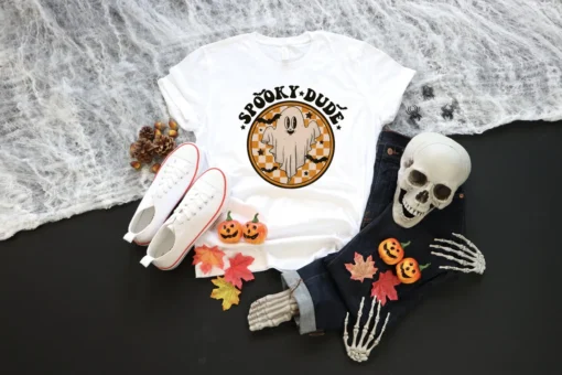 Spooky Dude Halloween Tee Shirt