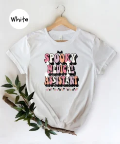 Spooky Medical Assistant Halloween T-Shirt