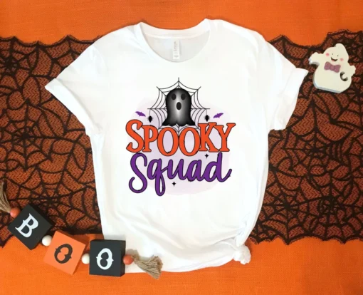 Spooky Squad Halloween Tee Shirt