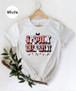 Spooky Therapist Halloween Tee Shirt