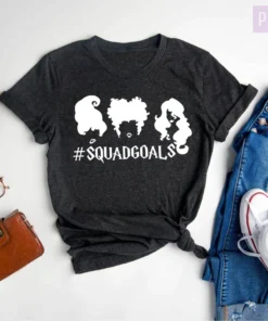 Squad Goals Halloween Tee Shirt