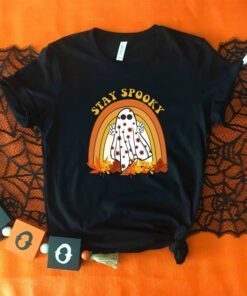 Stay Spooky Halloween Boo Tee Shirt