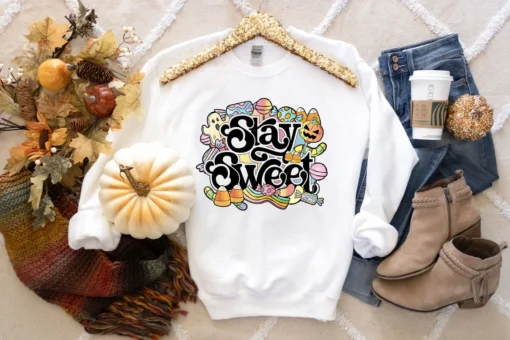 Stay Sweet Halloween Tee Shirt