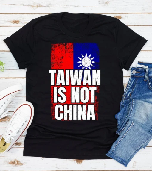 Taiwan Is Not China, West Taiwan China Tee Shirt