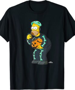 The Simpsons Homer Candy Feast Treehouse of Horror Halloween Tee Shirt