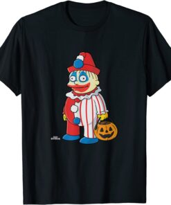 The Simpsons Ralph Clown Treehouse of Horror Halloween Tee Shirt