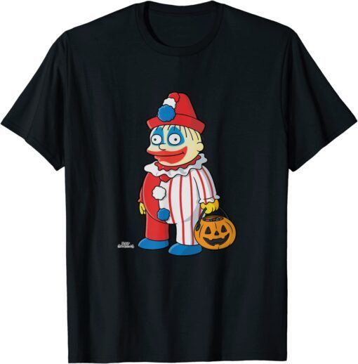 The Simpsons Ralph Clown Treehouse of Horror Halloween Tee Shirt