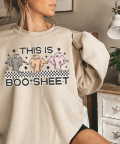 This Is Boo-Sheet Halloween Tee shirt