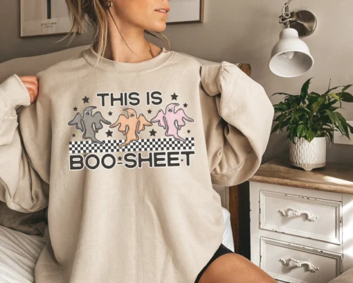 This Is Boo-Sheet Halloween Tee shirt