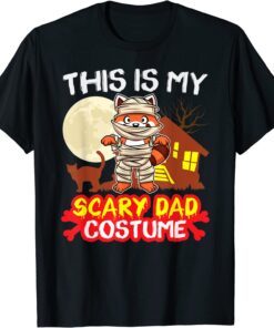 This Is My Scary Dad Costume Halloween Tee Shirt