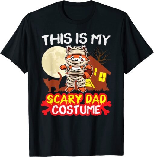 This Is My Scary Dad Costume Halloween Tee Shirt