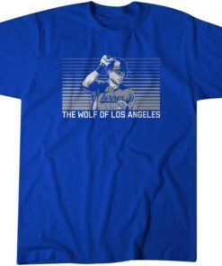 Trea Turner: The Wolf of Los Angeles Tee Shirt