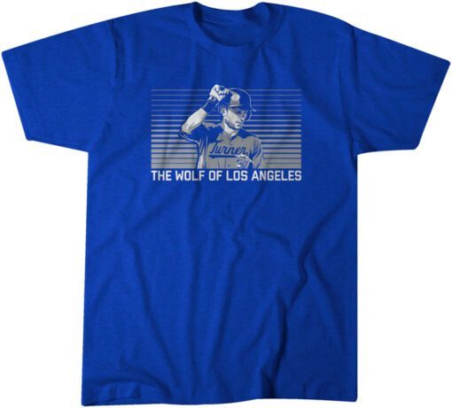 Trea Turner: The Wolf of Los Angeles Tee Shirt