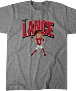 Trey Lance Caricature T-Shirt