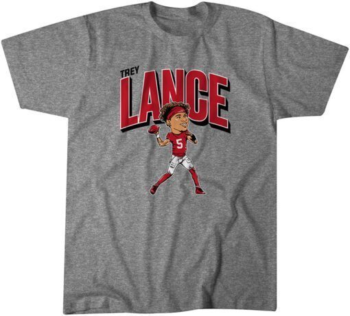 Trey Lance Caricature T-Shirt