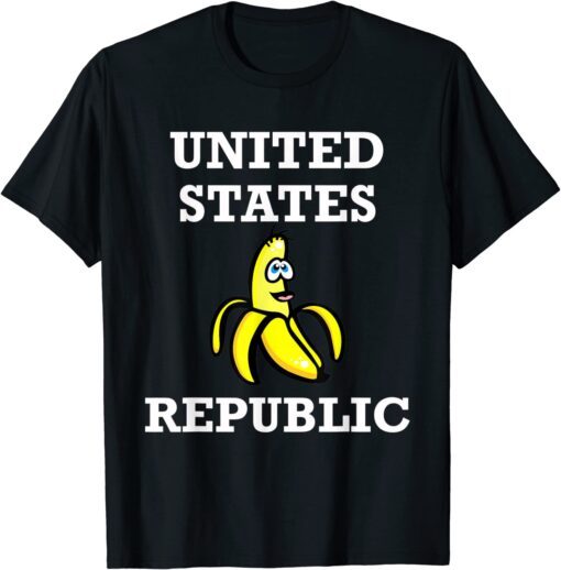 Trump Banana Biden Republic USA Republican Tee Shirt