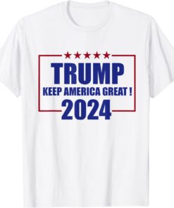 Trump Keep America Great 2024 Defund The FBI T-Shirt