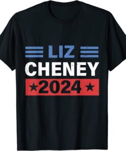 USA Flag Cheney 2024 USA Election Tee Shirt