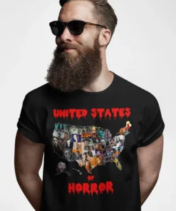 United States Of Horror Halloween Tee Shirt