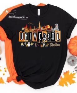 Universal Studios Family Halloween Tee Shirt