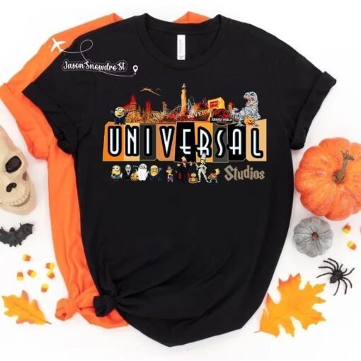Universal Studios Family Halloween Tee Shirt