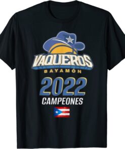 Vaqueros de Bayamon Campeones 2022 Tee Shirt