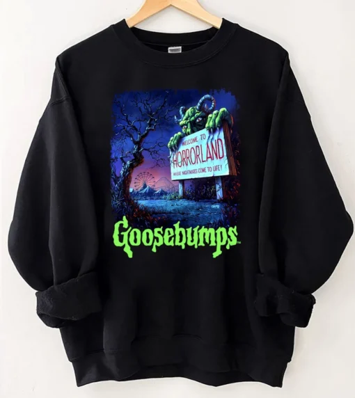 Vintage Goosebumps Horrorland Hallowwen Tee Shirt