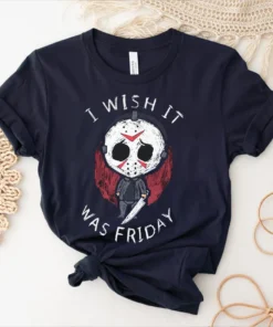 Vintage I wish it was Friday Halloween Tee Shirt