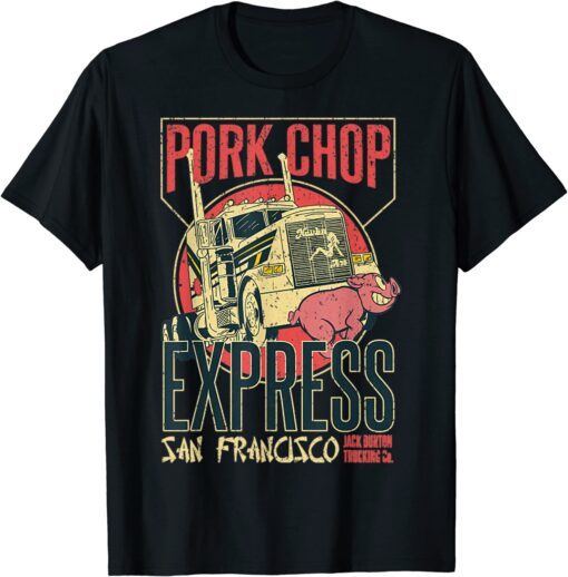 Vintage Pork Chop Express Jack Burton Trading Tee Shirt