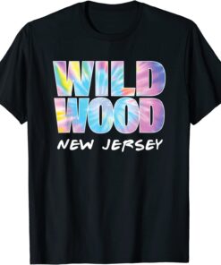 Vintage Tie Dye Wildwood New Jersey Tee Shirt