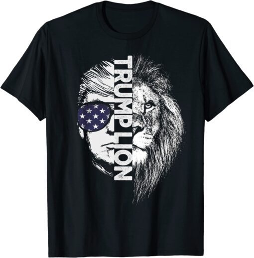 Vintage Trump Lion I'll Be Back 2024 Support Pro-Trump Shirt