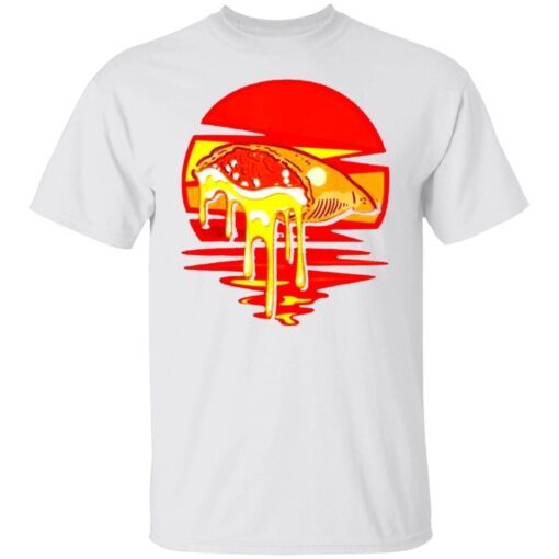 Vintage calzone cheese dripping pizza Tee shirt