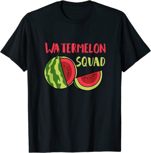 Watermelon Squad Tropical Fruits T-Shirt