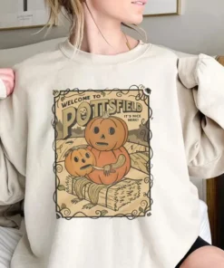 Welcome To Pottsfield Halloween Tee Shirt