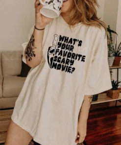What's your favorite scary movie Halloween Tee Shirt