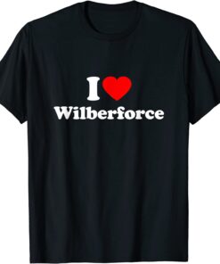 Wilberforce Love Heart College University Alumni Tee Shirt