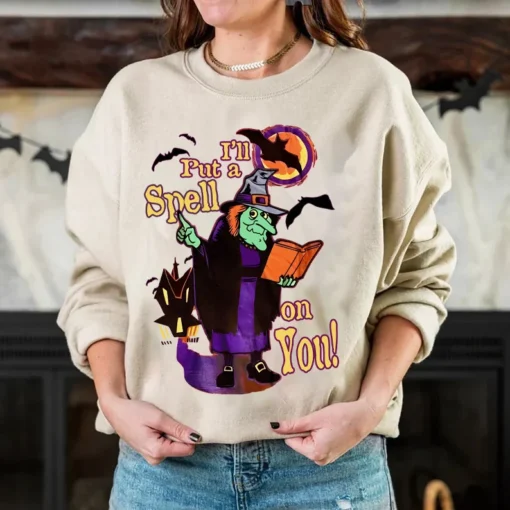 Witch I’ll Put A Spell On You Halloween Tee Shirt