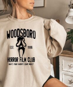 Woodsboro horror club Halloween Tee Shirt
